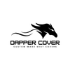 Logo of Dapper Cover with a stylized horse head on a white background. Seat Covers, Tapiforros, Car Seat covers