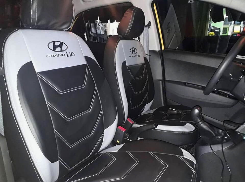 Front Seat Covers - Chevron Stitching Pattern